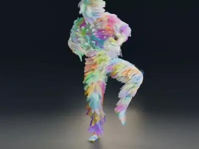 Dance Animation 3D model