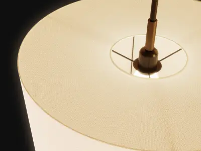 Lamp Pendant Gubi Gravity Large 3D model