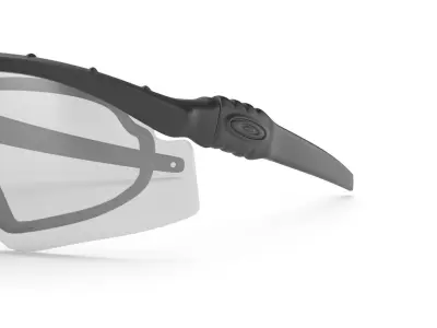 Oakley SI M Frame 3 Gasket PPE Clear Black Frame Safety Eyewear 3D model