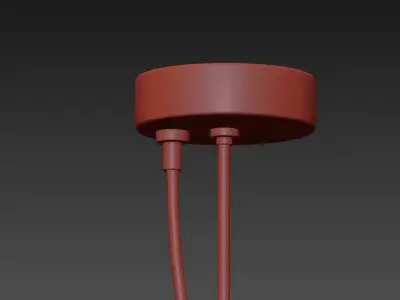 Kapkace Curl Pendant Lamp 3D model