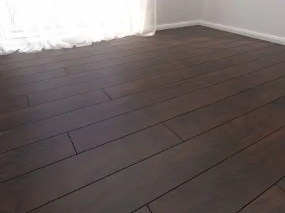 Parquet Floor Vintage Narrow 3D model