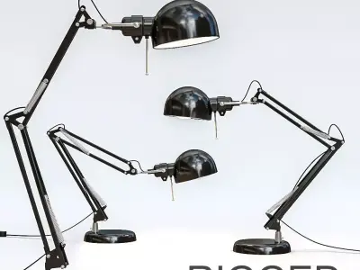 Forsa desk lamp - desk lamp 3D model