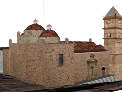 Architecture-Religion-God-Culture-Temple-07 church 3D model