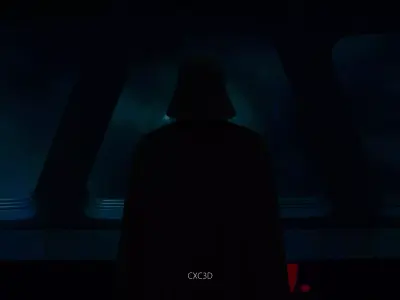 Vader Game Ready 3D model