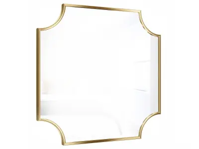 Mirror in a metal frame GZ-M1077 3D model