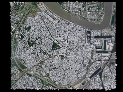 Antwerp - Belgium 3D model