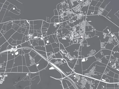 Cityscape Zhenjiang China 3D model