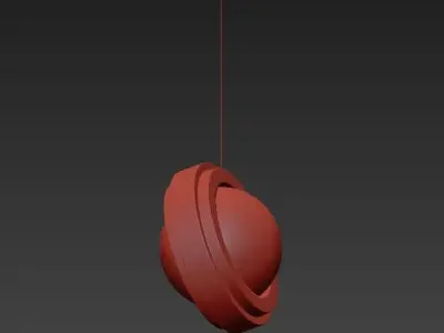 Infinity Modern Pendant 3D model