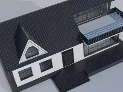 Modern Talish Home 3D model