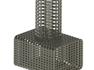 Premium Structural Footing 3D print model