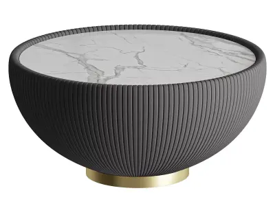 Latitude Run Light Marble Top Coffee Table Wayfair 3D model