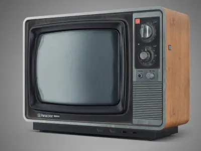  Old TV National Panacolor 