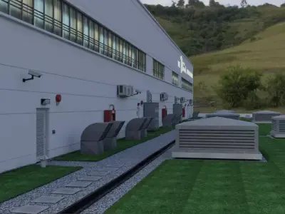 GTA 5 Diamond Casino exterior Low-poly 3D model