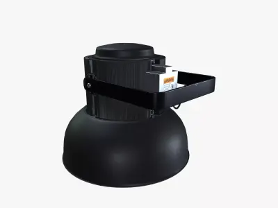 Industrial lamp 3D model