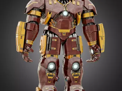 Hulkbuster - Avengers Age of Ultron 3D model