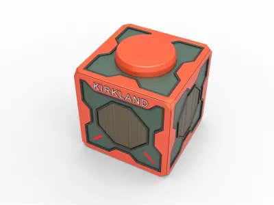 Kirkland box from Rick and Morty 3D print model