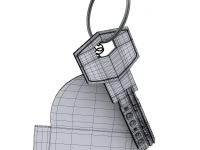 Key and Trinket 3D model