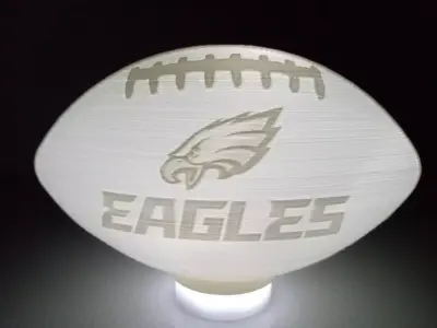 PHILADELPHIA EAGLES FOOTBALL LIGHT 3D print model
