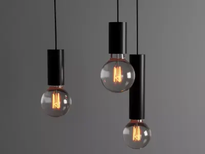 Lamp for interior 004 3D model