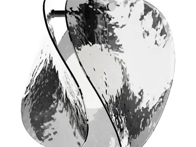 Fiam Italia TAU Hanging lamp 3D model