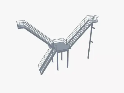staircase 3D model