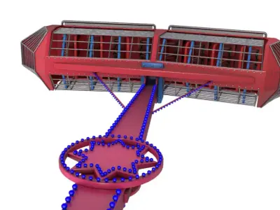 Attraction Cabin 3D model