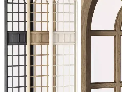 Arch Windows V6 Low-poly 3D model