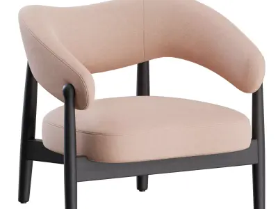 Frenchmen Street Lounge Chair by Man Of Parts 3D model