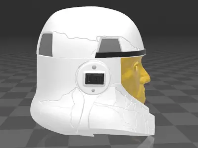 Star Wars Captain Enoch of Grand Admiral Thrawns  Helmet 3D print model