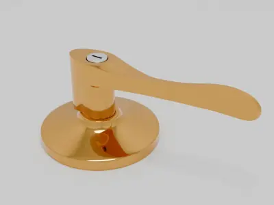 Door knob handle  Free 3D model