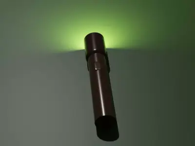 Torch Type 1 Low-poly 3D model