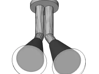 LAMPARA DE SEGURIDAD  3D model