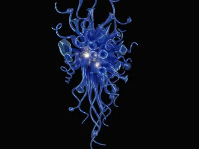 890039 Artglass Lightstar Sconce 3D model