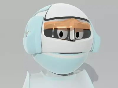 TUT - Pretty Robot 3D model
