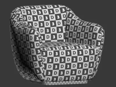 Audrey S Armchair Capitalcollection 3D model