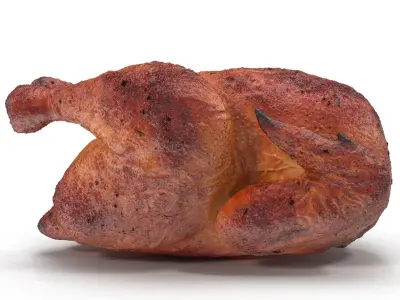  Roasted Turkey 3D Model 