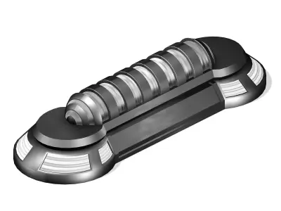 Satellite City Objects - Battery 11 3D model