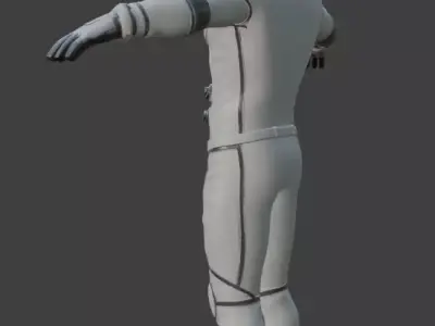 Astronaut Spacesuit 3D Model 3D model