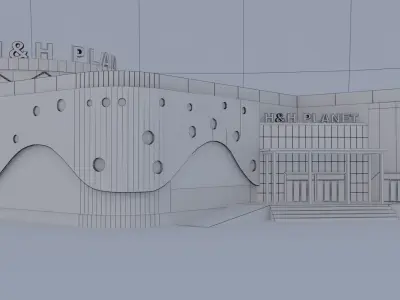 Shpping Mall 3D model