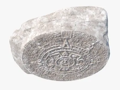 Mayan Calendar 3D model