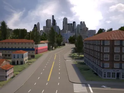 Real Time City 09 3D model