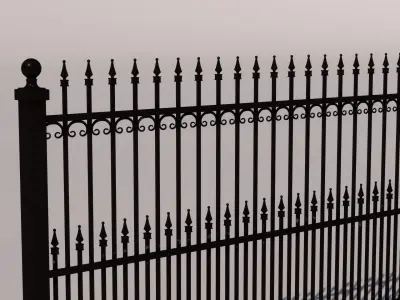 Fence Collection 3D model