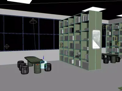 Supermarket  3D model