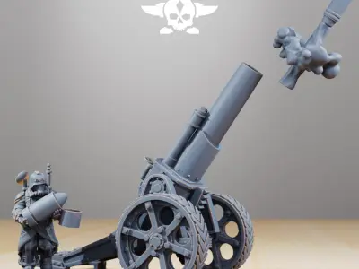 GrimGuard Light Artillery 3D print model
