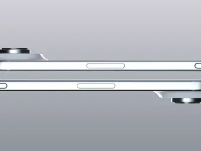 Apple iPhone Air 2025 In All Official Colors and Dimensions 3D model