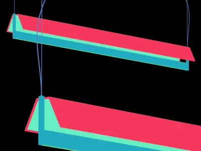 Contardi Lighting Fly So Pendant Lamp 3D model