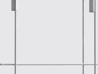 FLOS Coordinates C2 LED ceiling lamp Collection 3D model