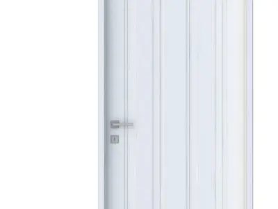 Room Door Type 1 3D print model