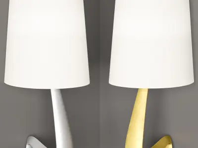 Wall sconce Visual Comfort Gaya collection 3D model