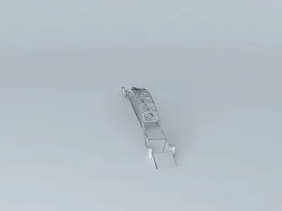 Humber Bay Arch Bridge (Toronto, Ontario) Free 3D model